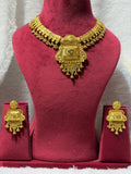 Necklace set 5mg gold polish